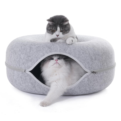 Donut Cat Tunnel Bed