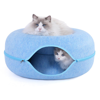 Donut Cat Tunnel Bed